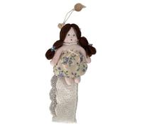 YUGSHNKFC Trendy Cloth Patterned Dress Up Toy Hair Clip Holder with Hanging Strap Stylish Hairpiece Storage Strap for Women