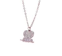YUGSHNKFC Trendy Love Shapes Pendant Necklace Multi Strands | Letter Love Chains, Multilayer Clavicle Chains, Choker Decorations, Graceful Collarbone Chain for All Occasions