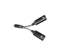 YUGSHNKFC Type C Sound And Charging Adapter Fit For Phones Tablets PC Simultaneous Charging And Music Output Aluminum Alloy Design