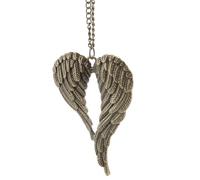 YUGSHNKFC Unique Winged Crosses Pendant Necklace Delicate Demons Wing Crosses Necklace Neck Ornament for the Stylish Individuals
