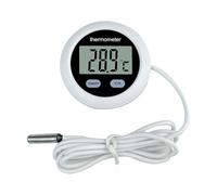 YUGSHNKFC Upgraded 2025 Thermometers Large Digital Display With Extended For Fish Tanks Water Aquariums Thermometers For Home Use