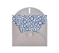 YUGTAEE Gray Greeting Card Evil eyes Printed 4x6in for Christmas, children's birthdays, Valentine's Day, wedding anniversaries, and party invitations