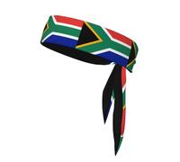 YUGTAEE South Africa flag Picture Sports Double-Sided Headscarf for Women and Men Adjustable for All Head Circumferences
