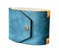 Yugugomo Wallet with Magnetic Closure, 18 cm PU Leather Slim Wallet Organiser for Cash & Cards, Tear-Resistant Leather Wallet with Compartments for Credit Cards, Blue, see description, See description