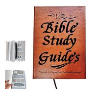 Yuhaidzsw 66-Page Bible Study Guide, Daily Devotional Journal, A Yearlong Bible Study Plan for Women-Daily Scripture Quotes, with Scripture Quotes, Prayer Reflections, Faith-Strengthening Notebook