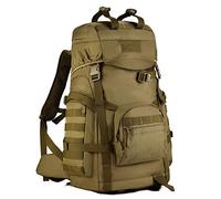 YUHAN Tactical Backpack, 60L Hiking Backpack Military Army Combat Rucksack MOLLE Trekking Rucksack Trekking Backpack Green