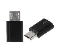 YUHANGCIYE 2Pcs USB 3.1 TypeC Female To MicroUSB Male Data Adapter Connector For Androids CellPhones Charging Standing Desk Converter For Laptop
