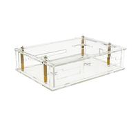 YUHANGCIYE Acrylic protector,For Banana Pi R4 Acrylic Case Transparency Cover Cooling Case for Banana Pi R4 Development Board Cover Enclosure