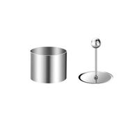 YUHANGCIYE Round Molds,Stainless Steel Rice Mold Cold Dishes Moulds Tiramisu Molds Convenient Cake Shaping Tool Practical Food Rings Stamper（M#）