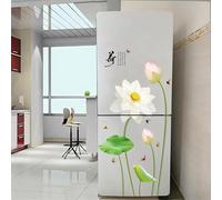 YUHGFD 50 * 120cm Fridge Wraps Stickers Cover Full Doors, Customizable Waterproof Vinyl Fridge Wraps, Easy to Clean Kitchen Self-Adhesive Stickers