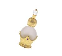 yuhlkopm 15ml Vintage Glass Perfume Spray Bottle Refillable Atomizer Elegant Gift Essential, Gold