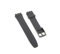 yuhlkopm Flexible Silicone Watch Bands Replacement Rubber Wrist Straps Watchband Bracelet, Gray, 20mm
