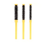 yuhlkopm Fluffy Styling Comb Piece Portable Hair Root Set Mini Hair Set Styling Or The Go Family Travel Curly (Yellow, yellow