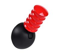 yuhlkopm One Click Starter Button Sticker Cover Metal Waterproof Durable Fit Car Start Button Cover Applications Car Start One Click Starter Sticker /, Red