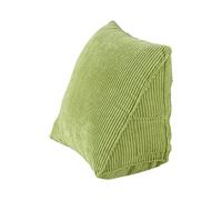 YUHOME Triangle Pillow Comfortable Reading Pillow With Zip Pocket Triangle Wedge Bolster Small Back Support Pillow Cushie Pillows for Office Home Bed Sofa