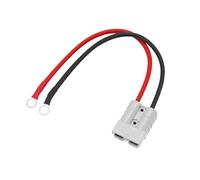 Yuhtech Battery Connector, 50A Battery Quick Connect Disconnect Connector with 10AWG O-Ring Battery Connector Cable, Plug for Trailer Winches Electric Forklift, Motorhome, Tractors, Boats