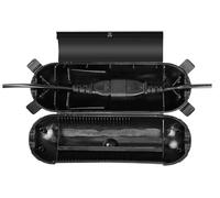 Yuhtech Junction Box, Safety Box for CEE Plugs, Waterproof Connection Box for Automotive Wiring Rewiring, Black