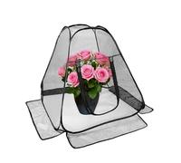 Yuhtech Pop Up Mesh Plant Protectors, Mini Pop Up Greenhouse Cover, Plant Netting Guard Cover, Portable Plant Netting Pest Guard Cover, Fine Mesh Plant Tents