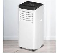 YUHUILI Portable Air Conditioner Energy Efficient Cooling Dehumidifier Quiet Mode Digital Display Sliding Window Kit, Remote Control Model, Style 1