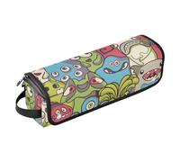 Yuiboo 2 in 1 Hair Tools Organizer with Removable Heat Resistant Mat Heating Tools Travel Bag Organizer for Hot Tools Curling Iron Flat Irons Hair Volumizer Styler, All Saints' Day Happy Halloween,