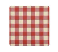 Yuiboo Magic Cosmetics Pouchs Cloth Buffalo Plaid Scotland Red Travel Organizer Wrap Camera Lens Cloth Wrapper For Organization 17.7 X 17.7, Buffalo Plaid Scotland red, 17.7x17.7in, Art Deco