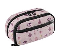 Yuiboo Mystic Eye Motif Elastic Pen Loops Pencil pouching Full Printed Water Resistant Back To School Supplies