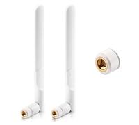 Yuio 2Pcs 4G LTE Antenna SMA Male Omnidirectional Aerial 5dBi for Vodafone EE O2 Three Huawei Netgear TP-Link ZTE 4G LTE Router Gateway Modem Terminal Wireless Trail Hunting Security Camera