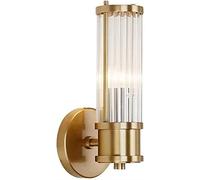 YUISLE Modern Minimalist Wall Lamp Light Luxury Postmodern Crystal Wall Light Living Room Study Bedroom Bedside Wall Sconce Lighting Fixture for Corridor Balcony Aisle (Size : 8.6in)
