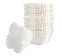 Yuiturt 100pcs Square Baking Cups, Premium White Parchment Paper Cupcake Liners for Muffins, Mini Cakes, Perfect for Weddings, Baby Showers，Parties