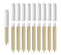 Yuiturt 10PCS 45° Fine Point Replacement Blades for Cricut Explore Air/Air 2/Air 3, Circut Maker/Maker3 - Premium Carbide Cutting Knives for Precision Cutting