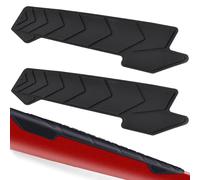 Yuiturt 2Pcs Bike Chainstay Protector, MTB Silicone Chain Guard with 3M Adhesive Backing, Durable Bicycle Frame Protection Tape Against Scratches Damage, Lightweight Chain Slap Guard