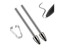 Yuiturt 2Pcs Replacement Stylus Pen Tips for Samsung Galaxy S6/S7+/S8/S9/S23/NOTE10/S22U, Titanium Alloy Nibs with 4096 Pressure Sensitivity, Tilt Support