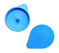 Yuiturt 2Pcs Wiper Wash Reservoir Cap for Nissan Micra Note K12 E11, Windscreen Washer Bottle Tank Lid, Car Windshield Wiper Fluid Reservoir Plastic Cover, Screen Washer Cap, OEM 28913AX600