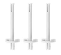 Yuiturt 3Pcs Sewing Machine Spool Pins Compatible Toyota RS2000 White Plastic Spool Holder (6x2cm) Accessories Shuttle Frame Spare Parts for Machines