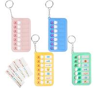 Yuiturt 4 Pcs Repeatable Checklist Boards, Task Planner for ADHD, Dementia & Everyday and To-Do List, Memo Board for Kids & Adults for School, Family