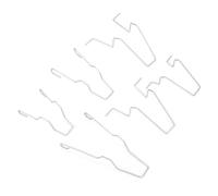 Yuiturt 6-Piece Universal Headlight Bulb Retaining Clip Set - H1 H3 H4 H7 Bulb Spring Clamps, Automotive Headlight Buckle Holder Bracket Replacement for Car Beam Light Assembly