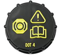 Yuiturt Car Brake Fluid Cap Replacement for Focus Ford Mondeo C-Max S-Max, Car Brake Fluid Reservoir Cover, Brake Oil Tank Cap, Durable Design for Anti-Spill Protection, 1831528 BV612162AB