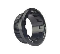 Yuiturt CNC Aluminium Bicycle Cassette Lock Ring Replacement for Shimano Micro Spline 12 Speed, Secure Fit for XTR/XT/SLX/Deore Models, Ideal for Cycling Enthusiasts, Compatible with M7100 M6100 M81