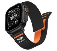 YuiYuKa Elastic Nylon Straps Compatible with Apple Watch Strap Series 10 9 8 7 6 5 4 3 Ultra 2/3 SE 2/3, Nylon Sports Strap Compatible with Apple Watch Series 11 Strap 49/46/45/44/42 mm, 38mm/40mm