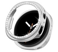 YuiYuKa Glitter Diamond Case for Samsung Galaxy Watch 8 40 mm Protective Case for Women, Hard PC Cover Lightweight Full Protection Smartwatch Replacement Case for Galaxy Watch 8