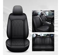 YUJHMN Car Seat Covers Universal Set for Audi A3 8P Q5 A6 C6 A4 A5 Sportback B7 Avant 8V C7 A1 B9 Audio Rs4 5 6 7 R8 S5 S6 S7 S8 Q7 Car Accessories, Black