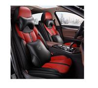 YUJHMN Car Seat Covers Universal Set for BMW X5 E53 X5 E70 X5M E70 X5 F15 X5 M50d F15 X5M F85 Accessories, Black Red