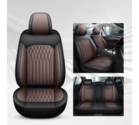 YUJHMN Car Seat Covers Universal Set for Dacia 1300/1310/1410/Denem/Dokker/Dokker Express/Duster/Lodgy/Logan/Nova/Sandero/Shifter Car Accessories、Brown