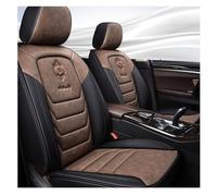YUJHMN Car Seat Covers Universal Set for Daihatsu Move/Rochy/Sirion/Terios/Yrv/Materia Car Accessories, Brown