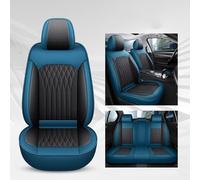 YUJHMN Car Seat Covers Universal Set for Mitsubishi Pajero Outlander ASX Montero Lancer-Ex Zinger Fortis Galant Cross Endeavour Car Accessories Blue