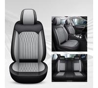 YUJHMN Car Seat Covers Universal Set for Nissan Qashqai J11 Primera P12 Classic Note Terrano 2 X Trail T30 T32 2019 Car Accessories, Grey