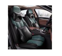 YUJHMN Car Seat Covers Universal Set for Vauxhall Astra H Astra J Astra G Badge Zafira B Astra Corsa D Vectra C Corsa Dacia Duster Accessories Green