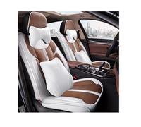 YUJHMN Car Seat Covers Universal Set for VW Volkswagen Touareg/Variantl/Tiguan/Golf/New Beetle/Multivan/Sharan/Caravelle/Tiguan Accessories, Coffee