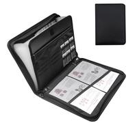 YUJHON Fireproof Document Organiser - 13 Pockets Expanding File Folder with Zipper | Portable Waterproof A4 Folder for Receipts, Certificates | Glass Fibre Reinforced Black Accordion Storage Bag