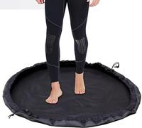 YUJHON Wetsuit Changing Mat, Beach Waterproof Outdoor Changing Bag for Wet Clothes, Portable, Folding and Water Resistant, Travel Bag